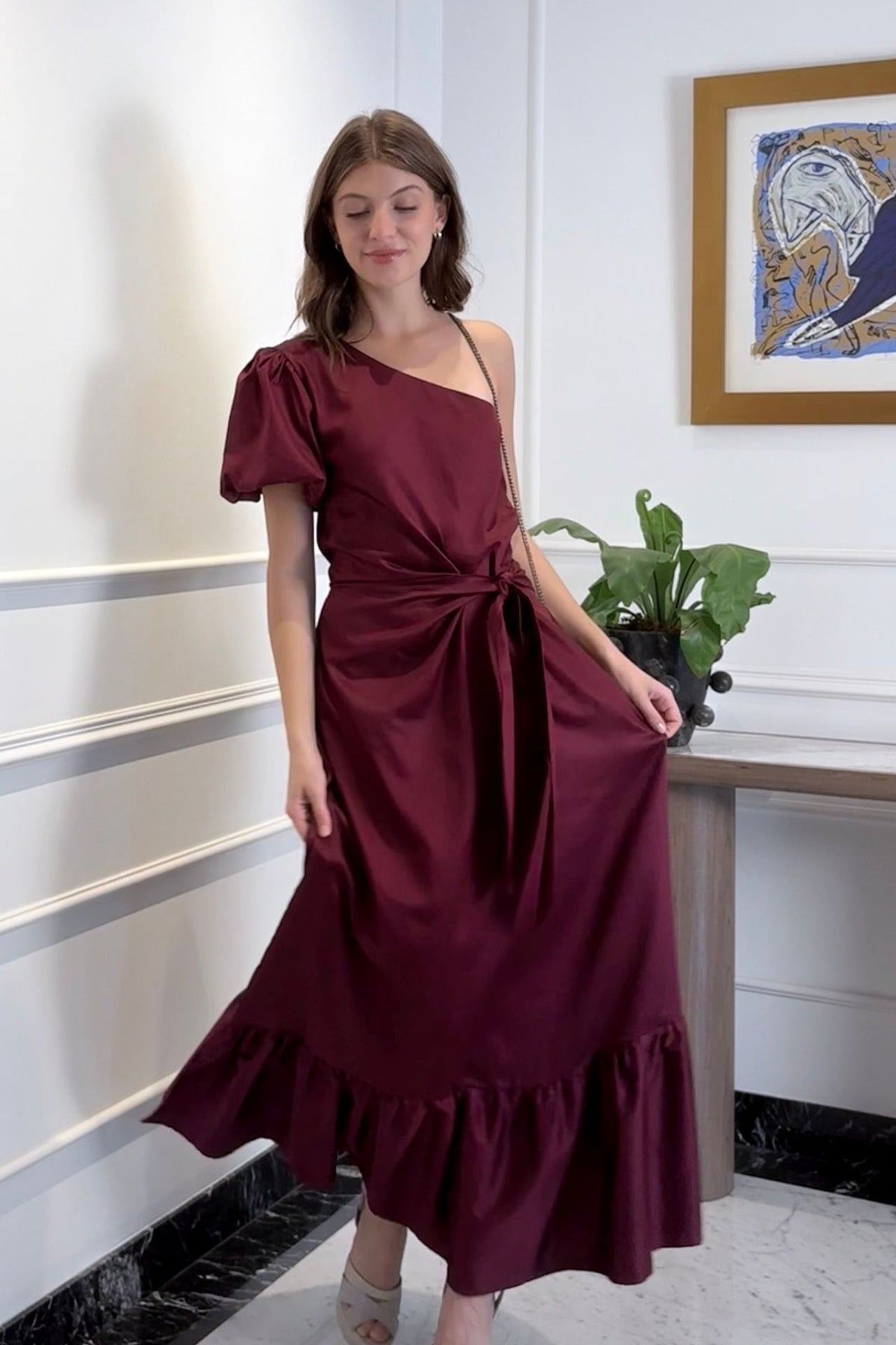 Vestido Amore Vino