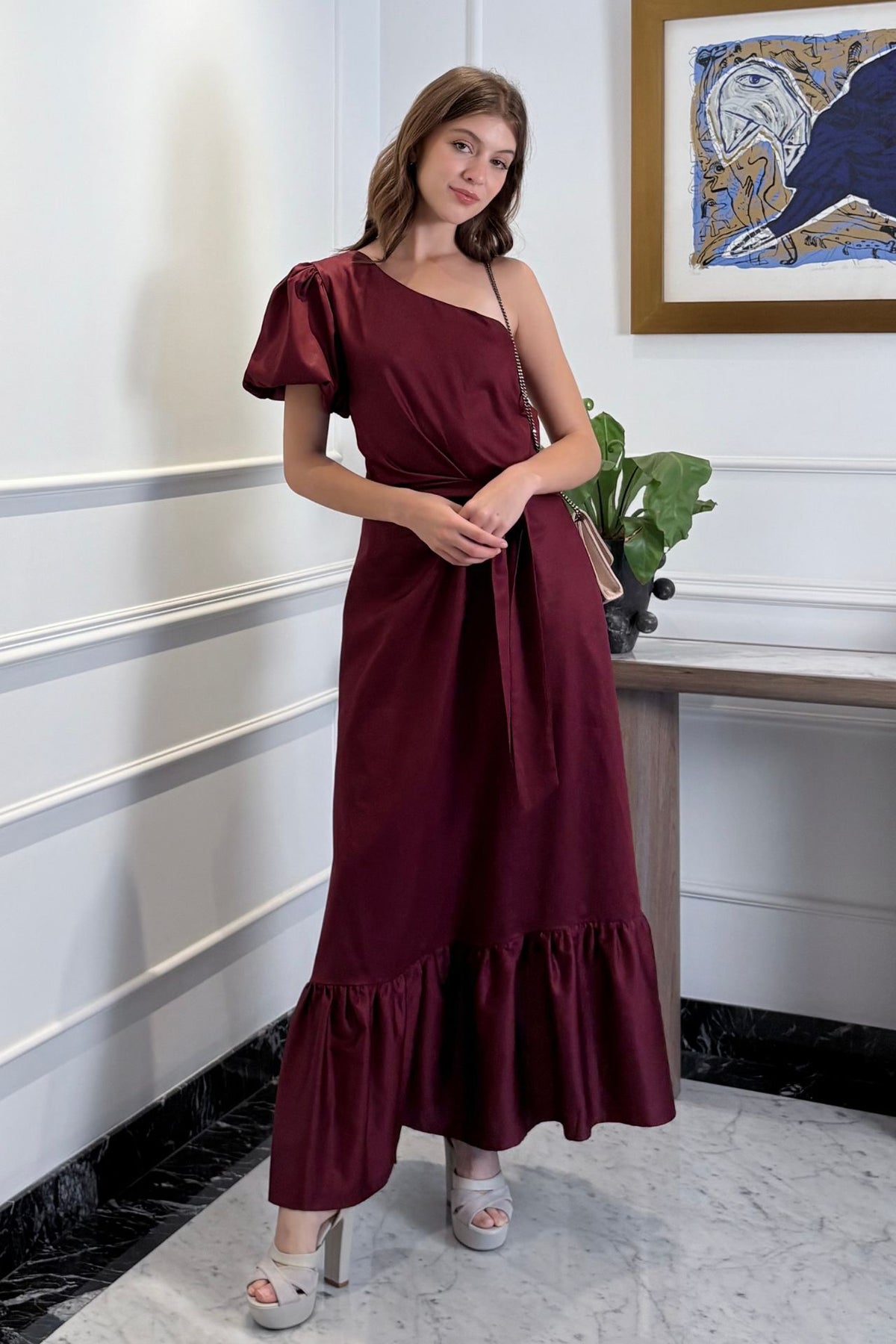 Vestido Amore Vino