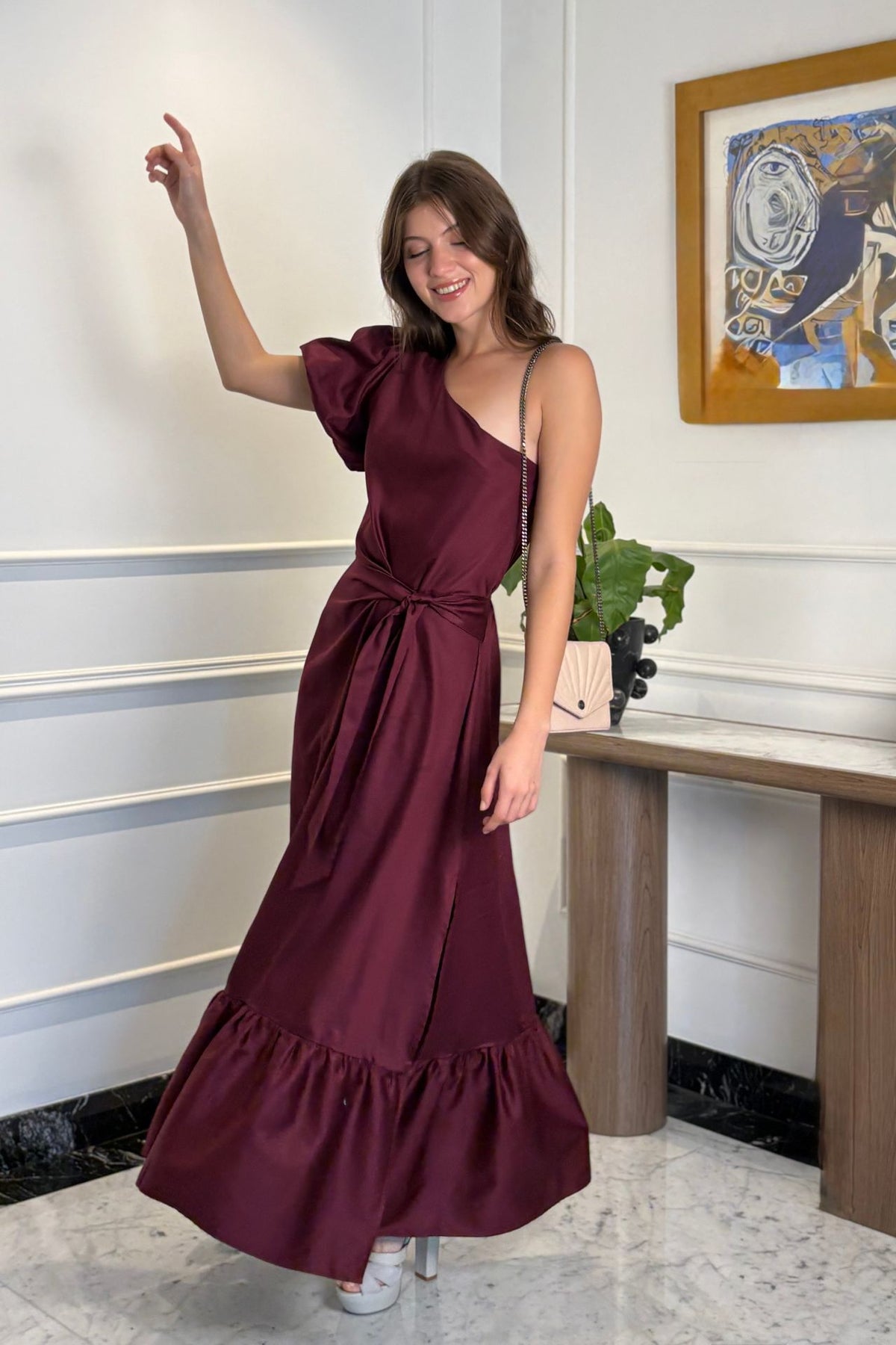 Vestido Amore Vino