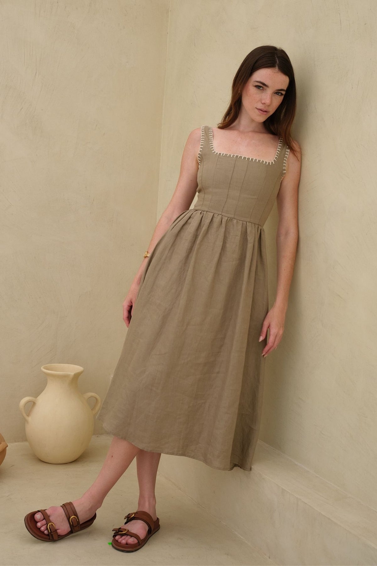 Vestido Siena Verde