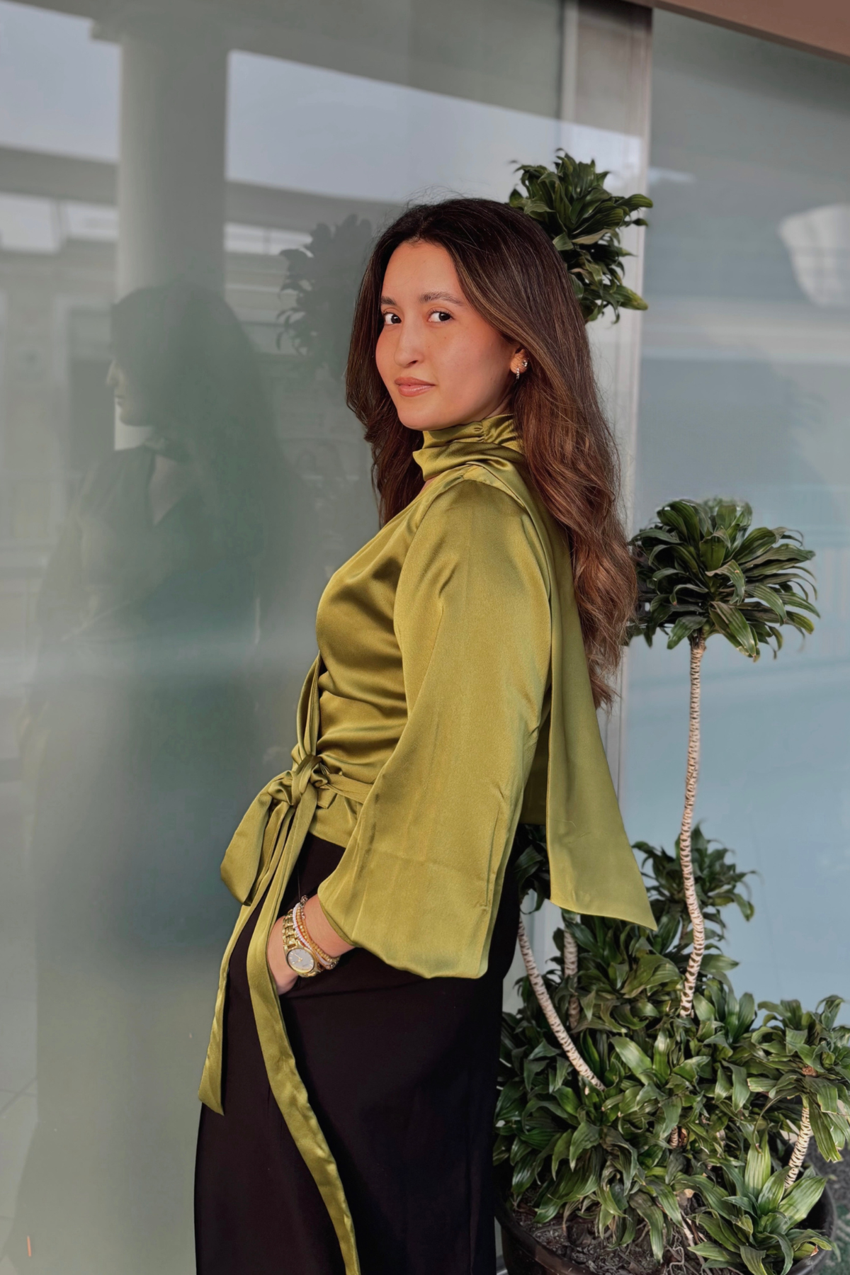 Blusa Isabel Verde