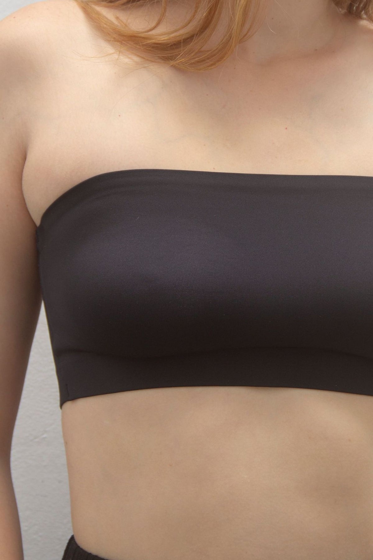 Sostén Top Strapless Negro