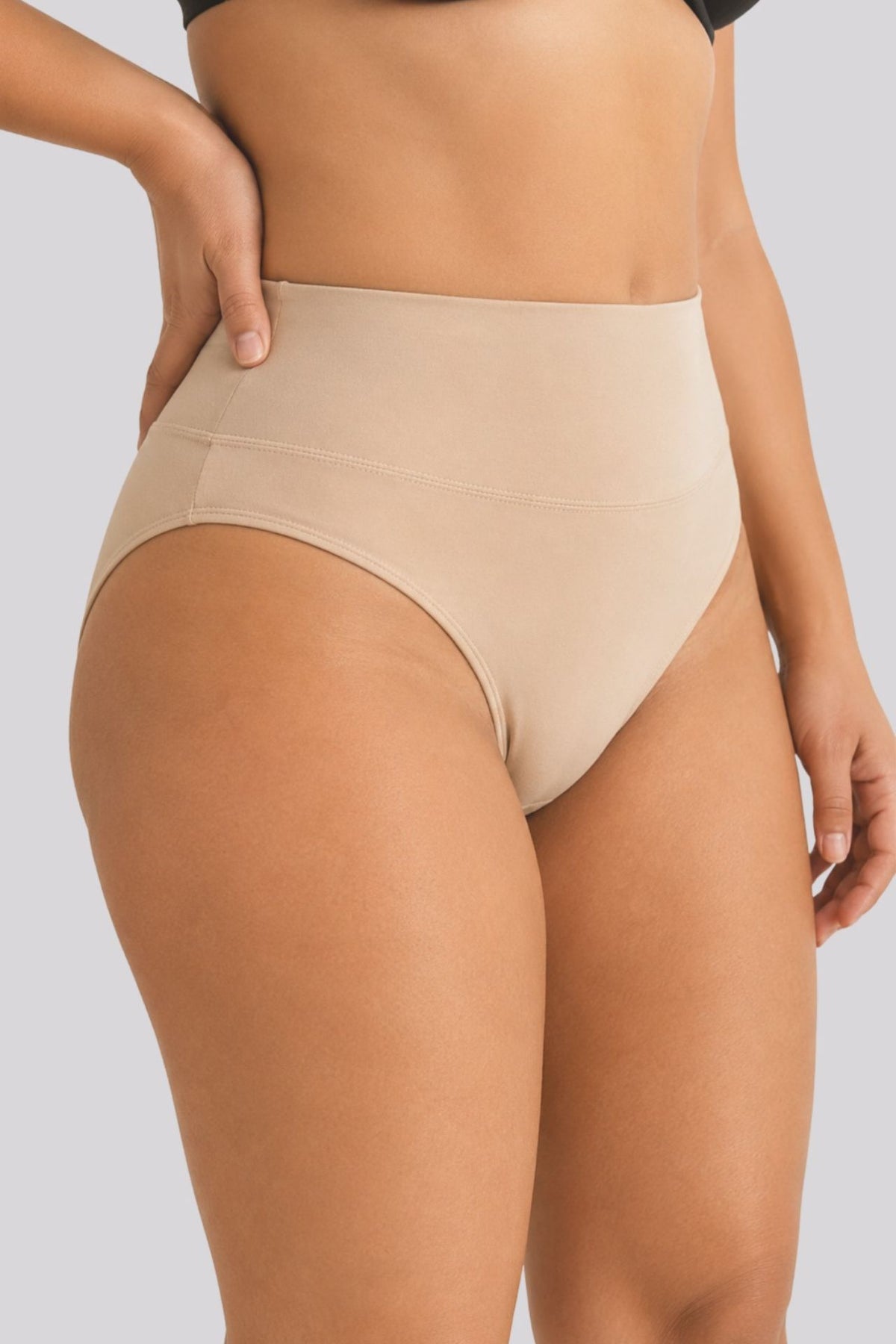 Calzón Tiro Alto Algodón Nude