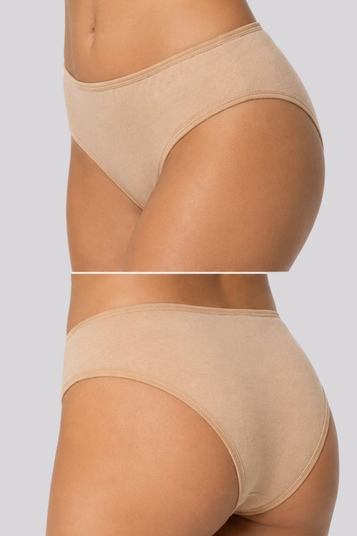 Calzón Bikini Algodón Nude