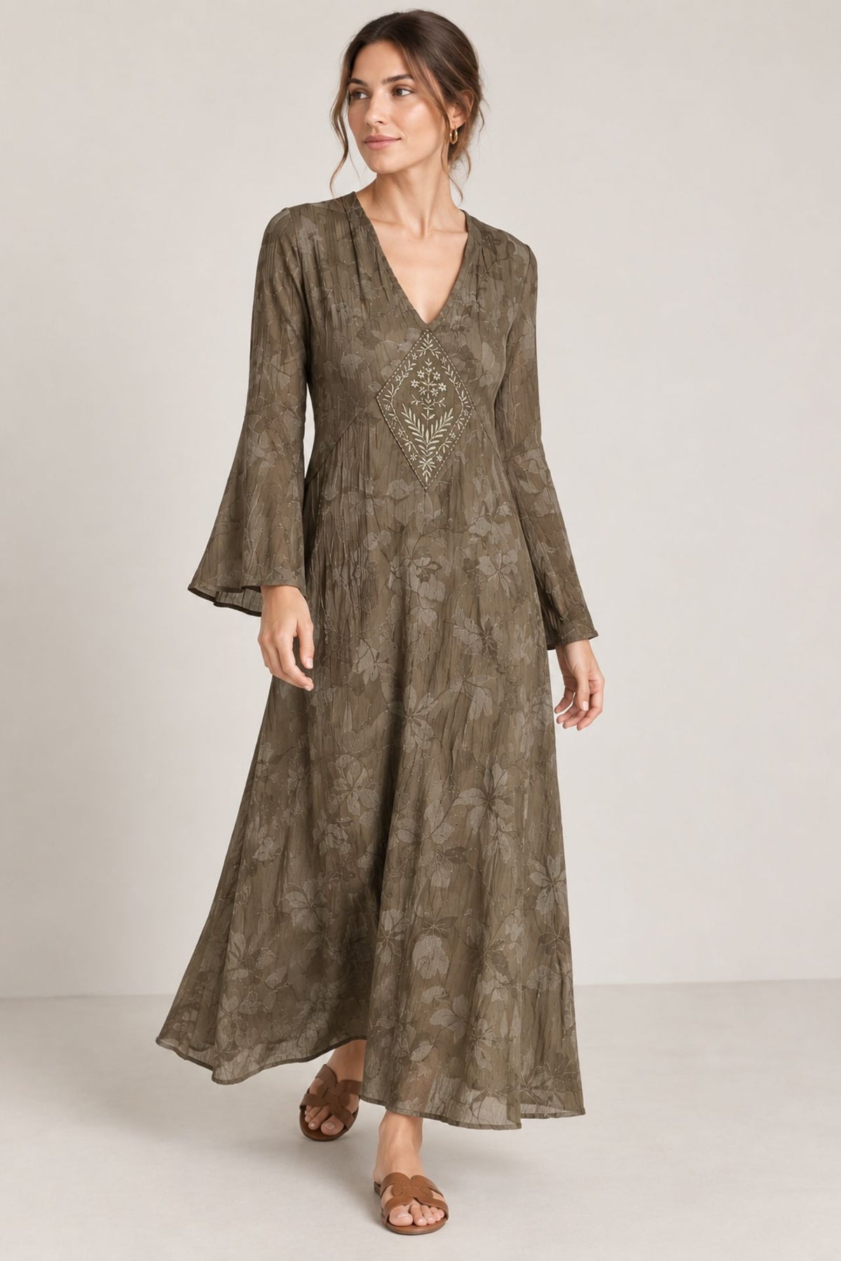 Vestido Ankara Verde