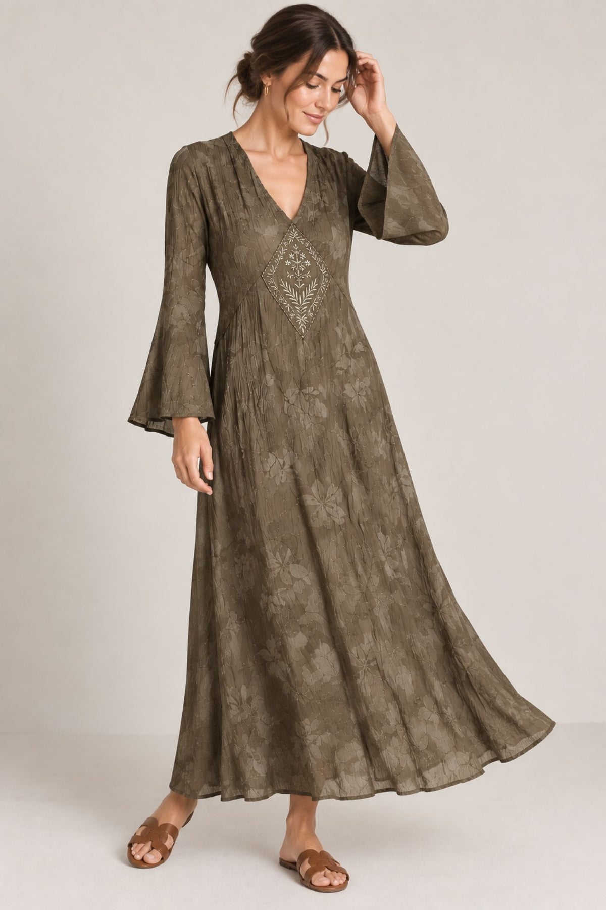 Vestido Ankara Verde