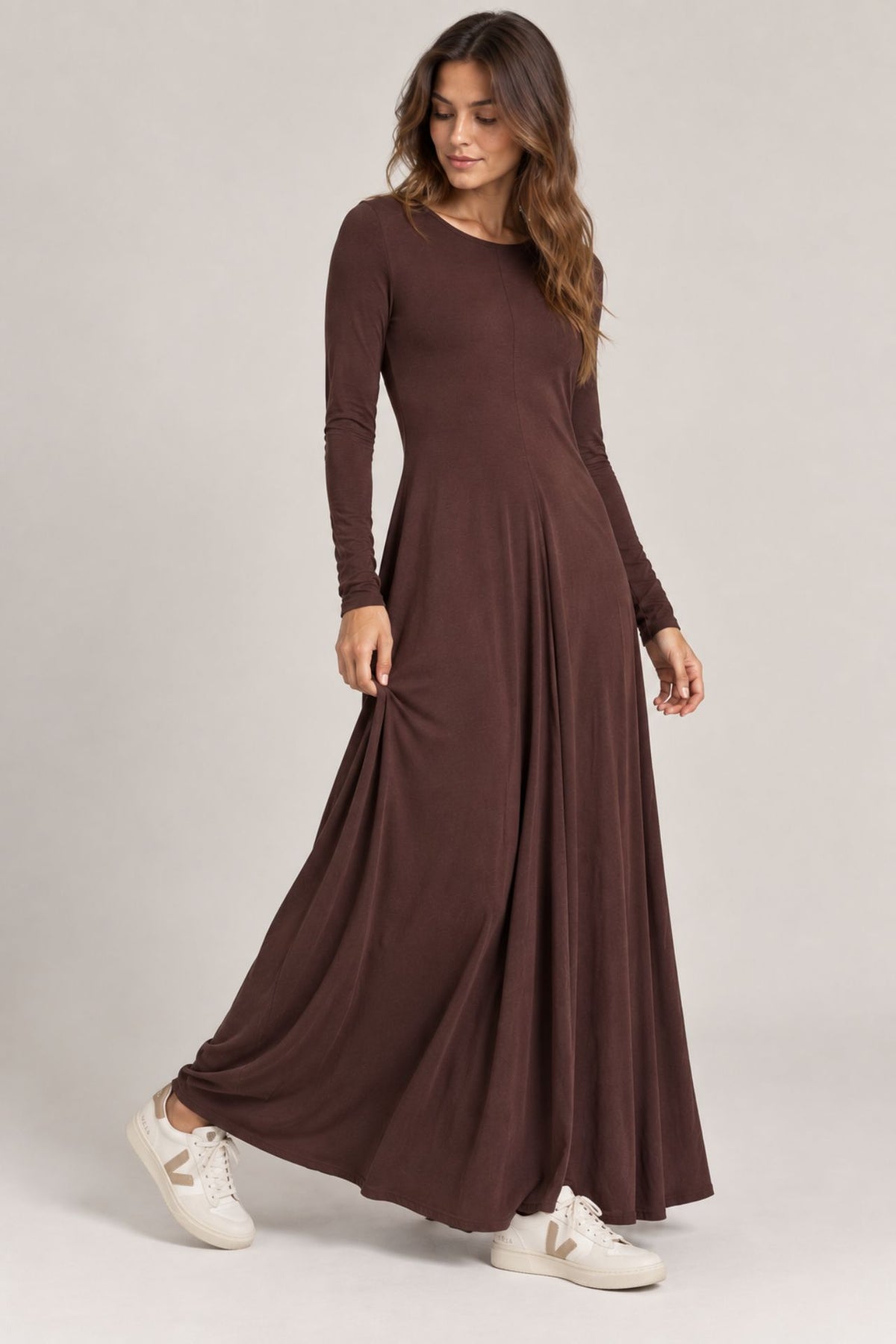 Vestido Emma Marrón