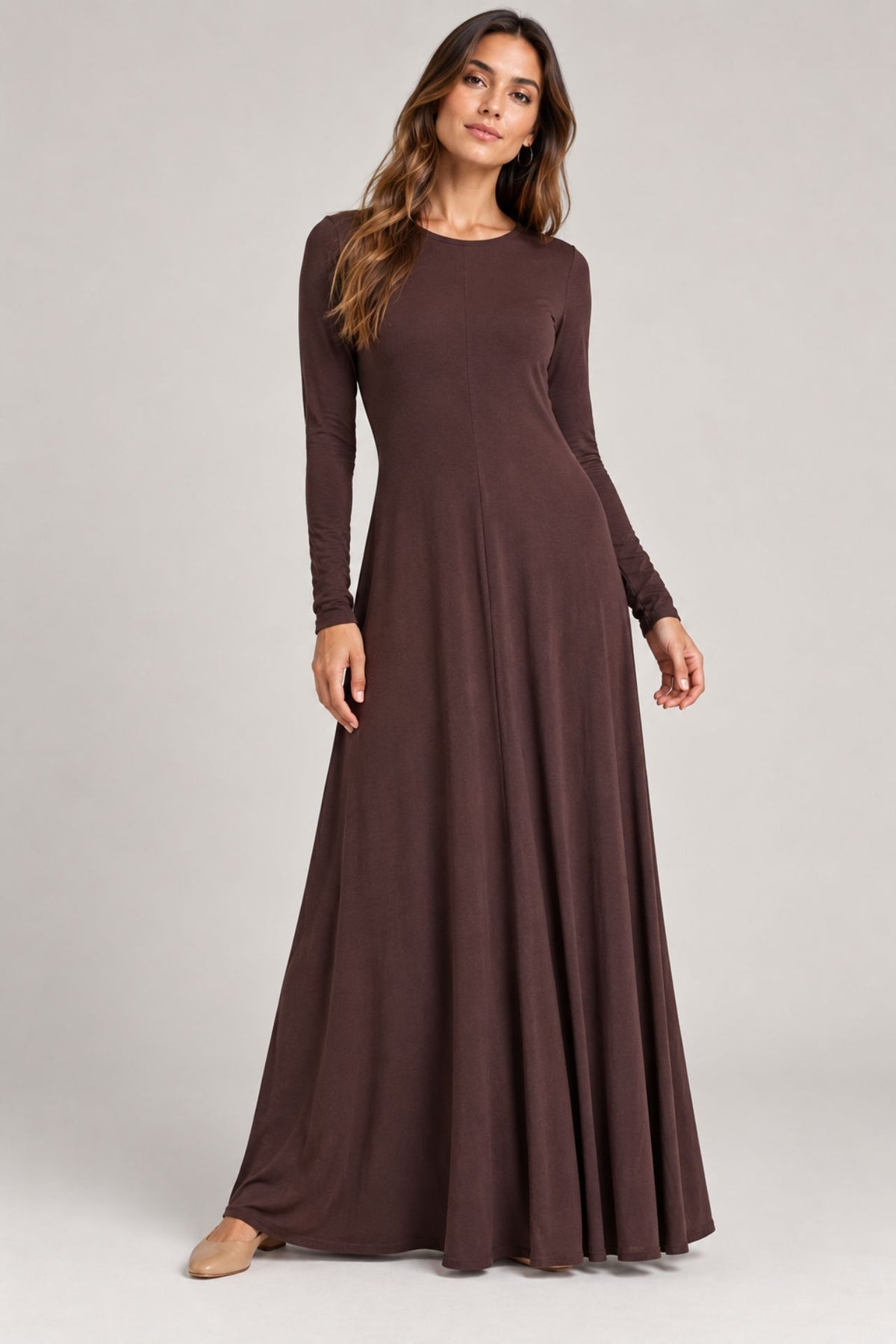 Vestido Emma Marrón