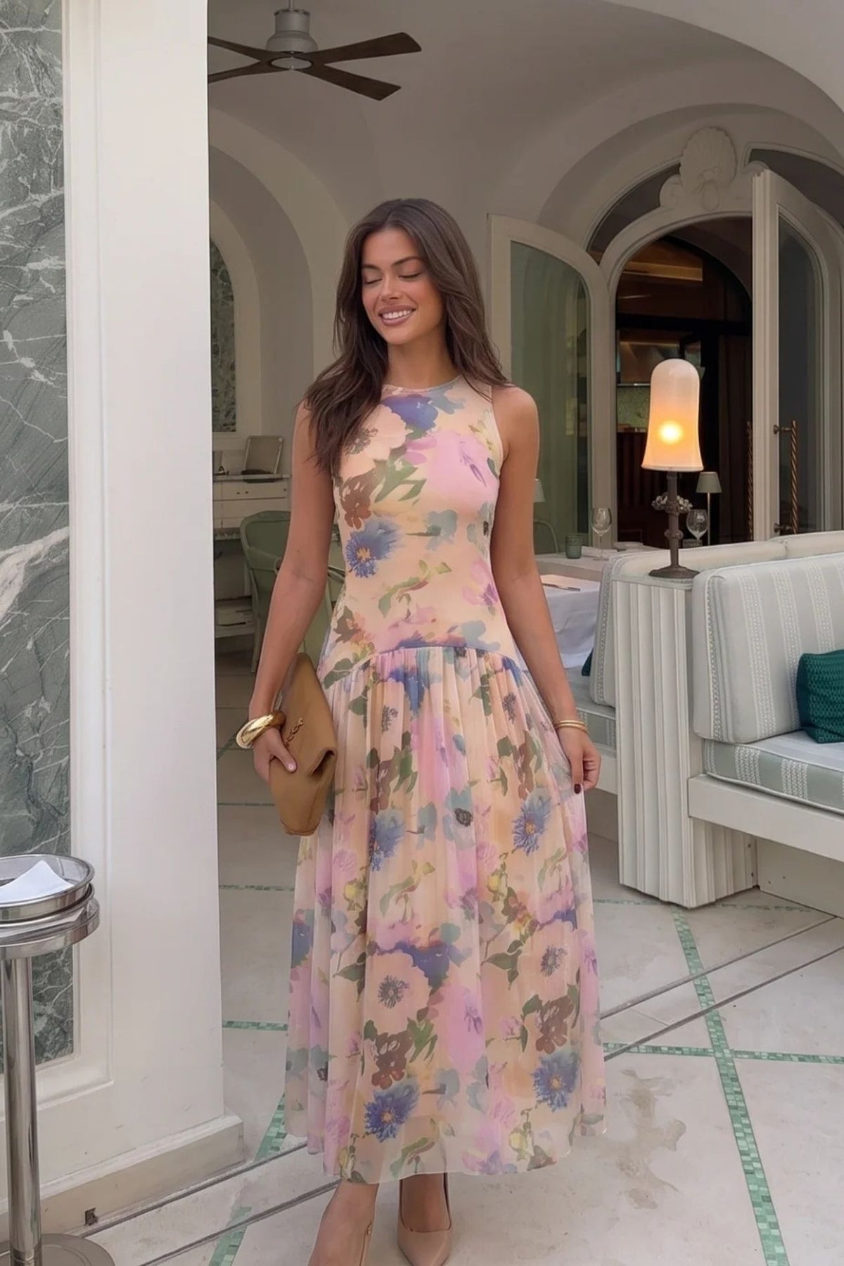 Vestido Verona Acuarela