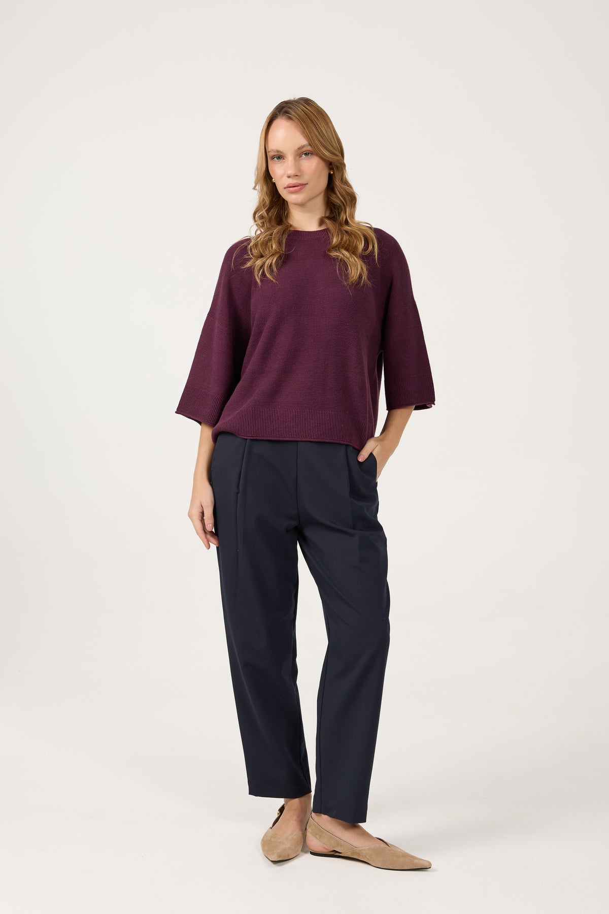Boxy Sweater Uva