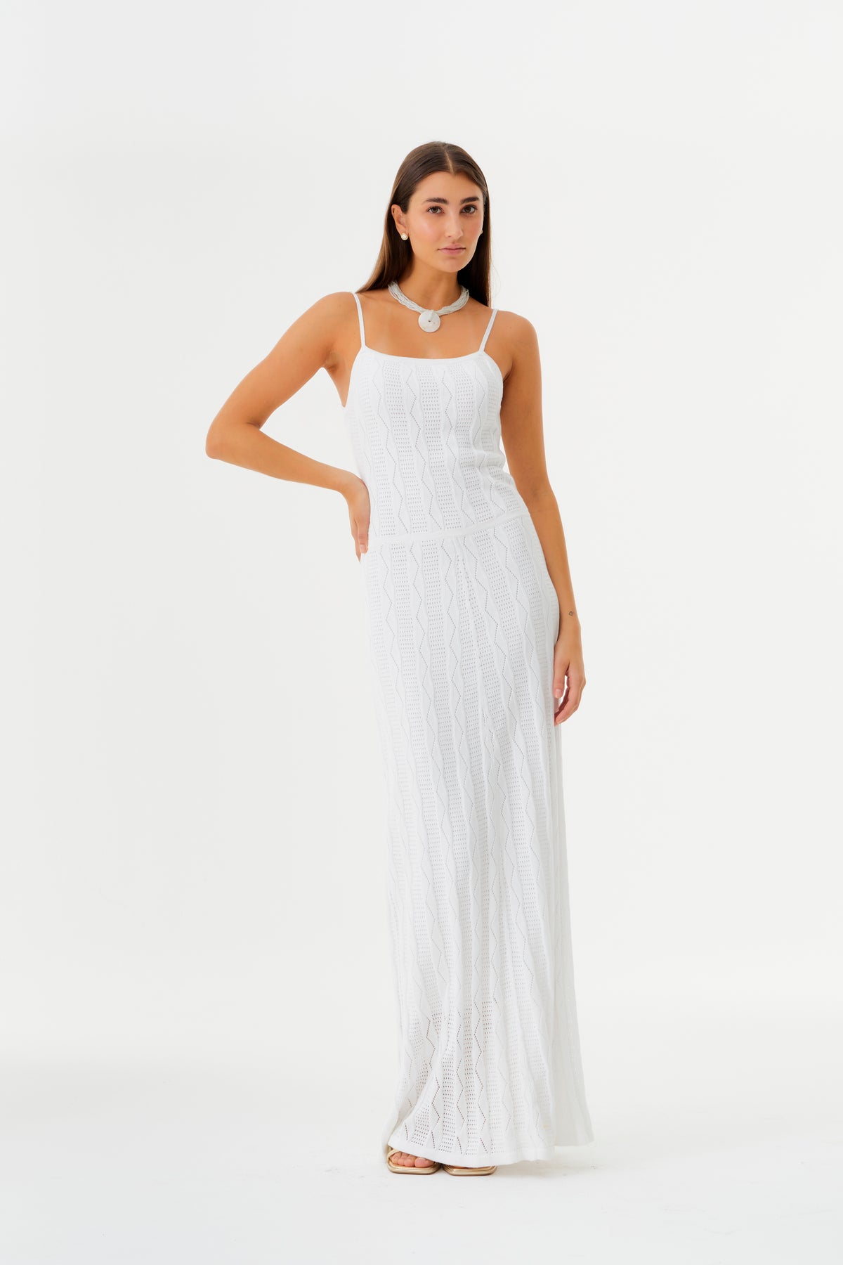 Pre Venta Vestido Nicoletta Blanco