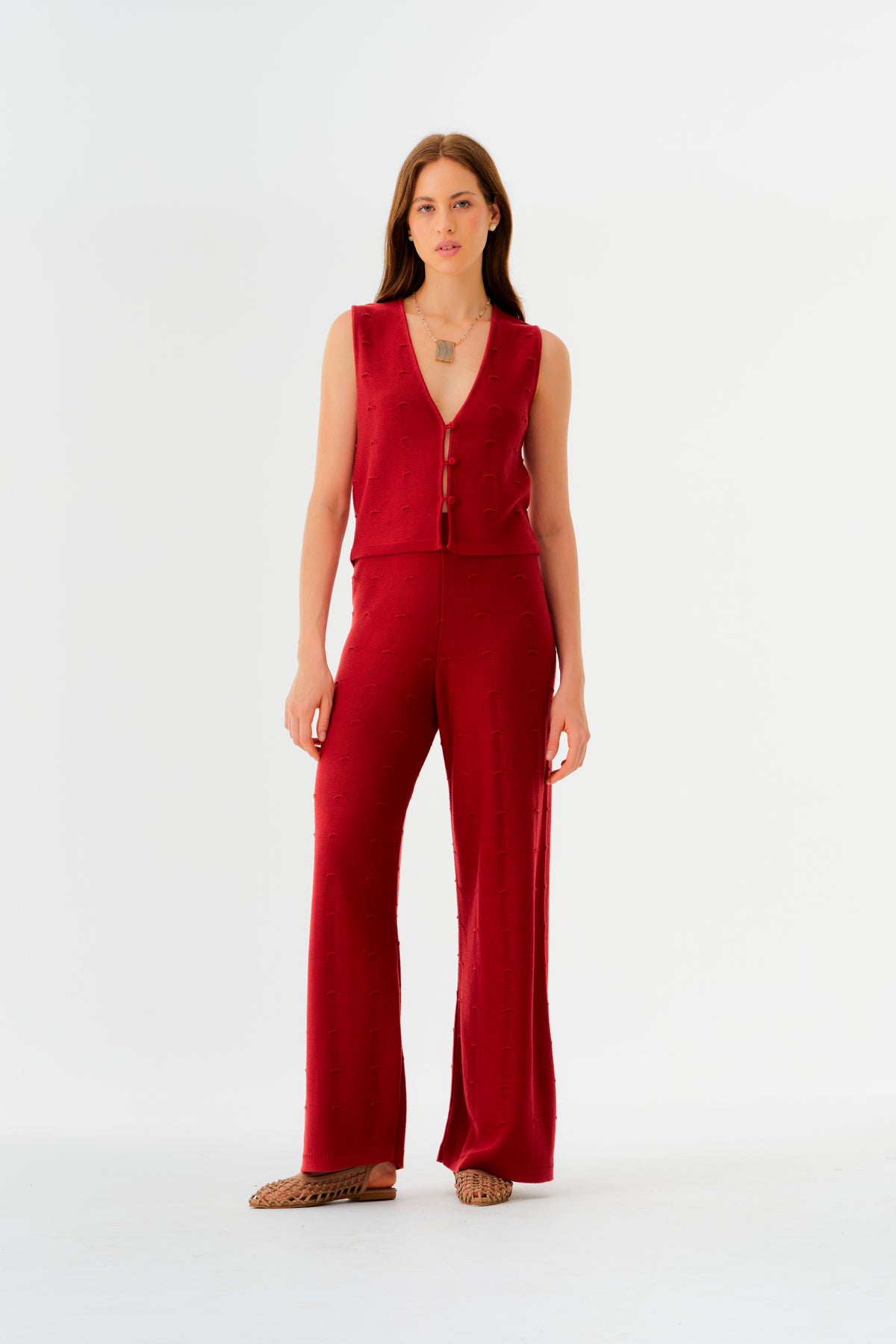 Pantalón Peige Rojo