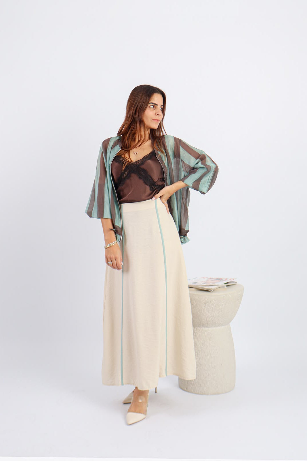 Conjunto Cinthia Beige