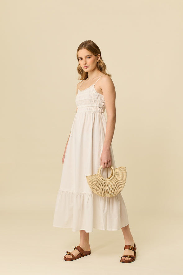 Vestido Clara Ivory
